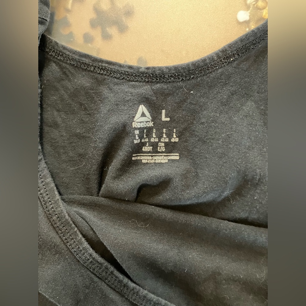 Black Reebok Tank Size L - Picture 4 of 4